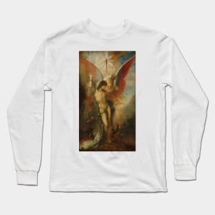 Saint Sebastian And The Angel by Gustave Moreau Long Sleeve T-Shirt